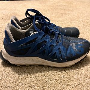 Men’s Adidas Vigor Trail Shoes Navy/Royal Blue Size 8.5.